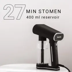 27 minuten stomen met handstomer Karl XL 27 minuten stomen met handstomer Karl XL