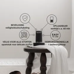 Product specificaties pluizenverwijderaar