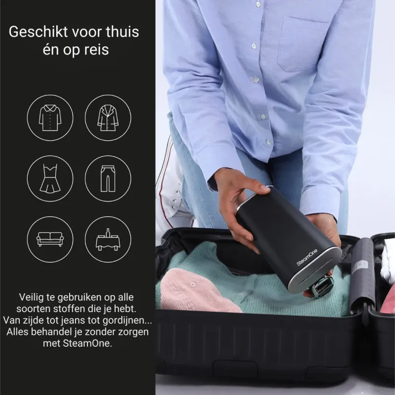 Geschikt voor alle stoffen Geschikt voor alle stoffen