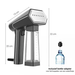 Bijgeleverde accessoires S-Nomad: Bottle connector Bijgeleverde accessoires S-Nomad: Bottle connector