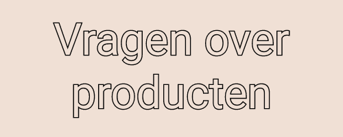 Vragen over producten