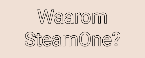 Waarom SteamOne?